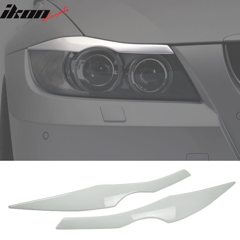 2006-2011 BMW E90 3 Series Sedan Front Eyelid Eyebrow ABS