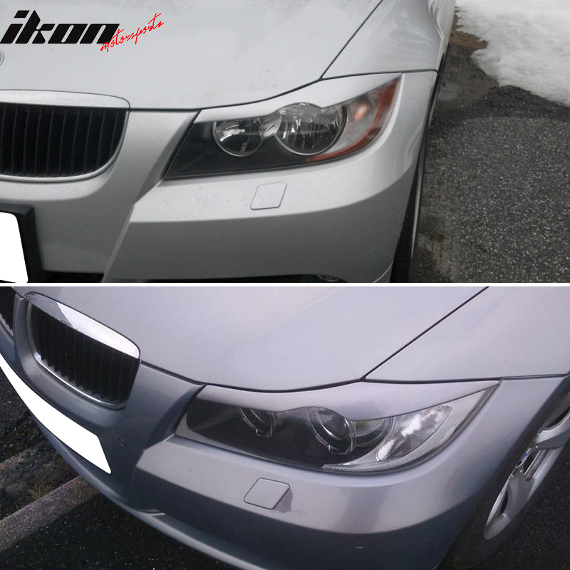 2006-2011 BMW E90 3 Series Sedan Front Eyelid Eyebrow ABS