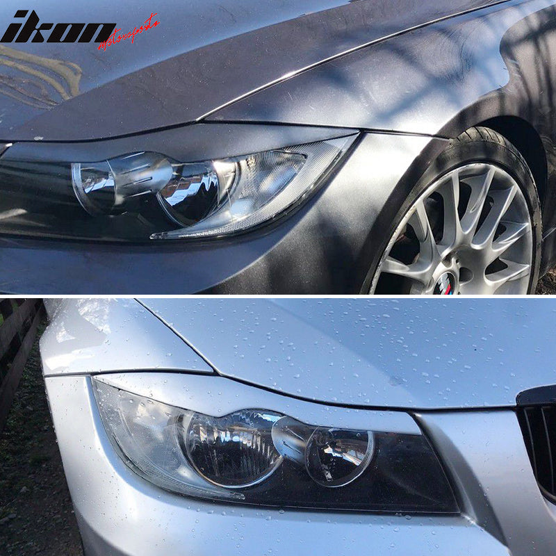 2006-2011 BMW E90 3 Series Sedan Front Eyelid Eyebrow ABS