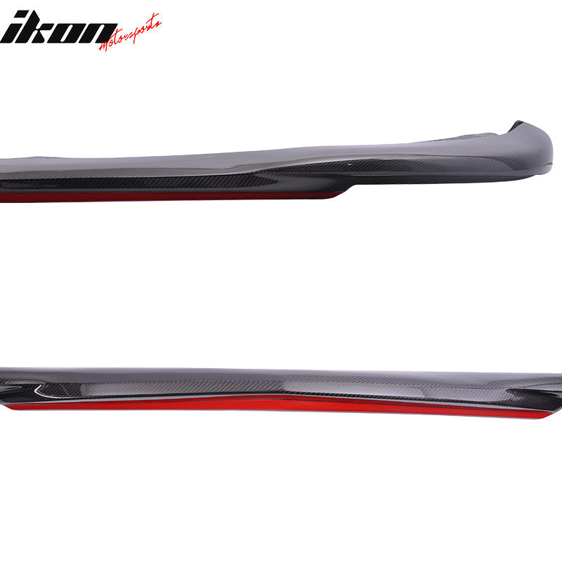 2012-2014 Mercedes Benz W204 Godhand Style Front Lip Carbon Fiber