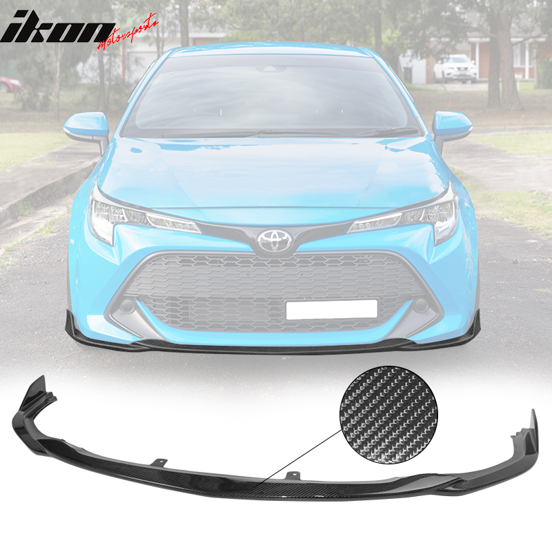 2019-2022 Toyota Corolla E210 Hatchback Carbon fiber Front Lip Spoiler