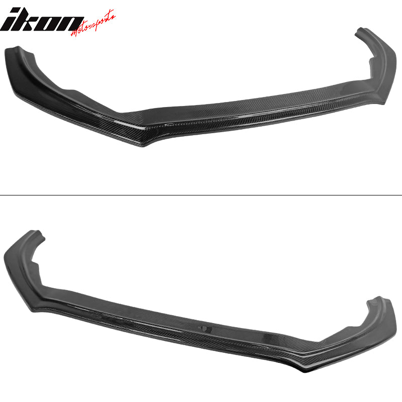 2018-2020 Ford Focus Hatchback V Front Bumper Lip - Real Carbon Fiber