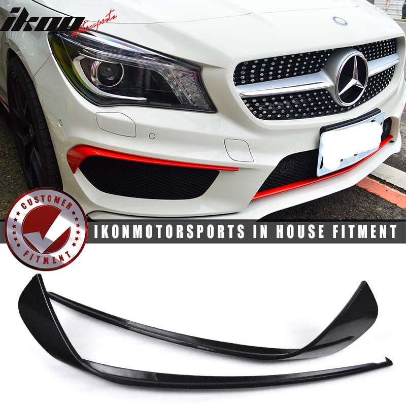 2014-2018 Benz W117 CLA-Class OE Style Unpainted Front Vent Flaps ABS