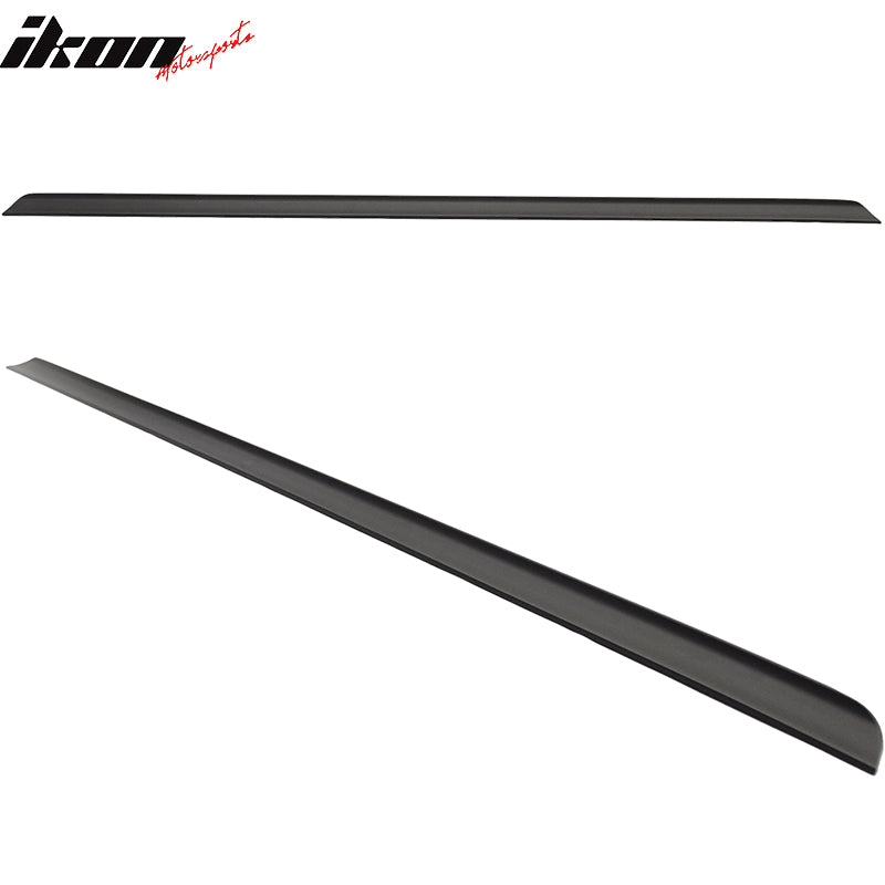 2010-2014 Audi A8 4H PV Style Black Trunk Spoiler PU Flexible