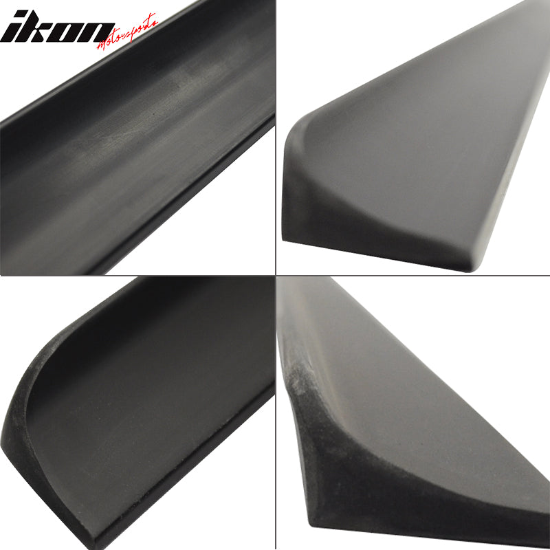 2003-2008 Audi A8 4E PV Style Black Trunk Spoiler PU Flexible