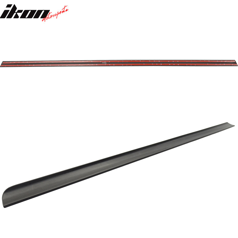 2003-2008 Audi A8 4E PV Style Black Trunk Spoiler PU Flexible
