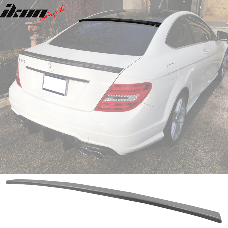 2011-2015 Benz C-Class C204 2Dr Rear Roof Spoiler Wing ABS