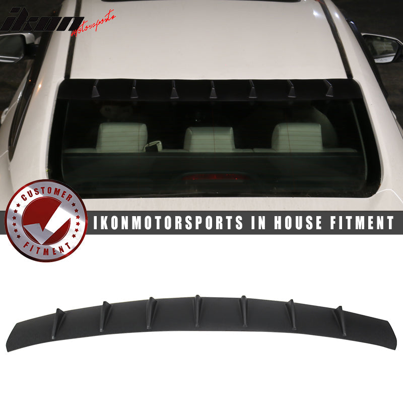 2016-2021 Honda Civic Sedan V Style Roof Spoiler ABS