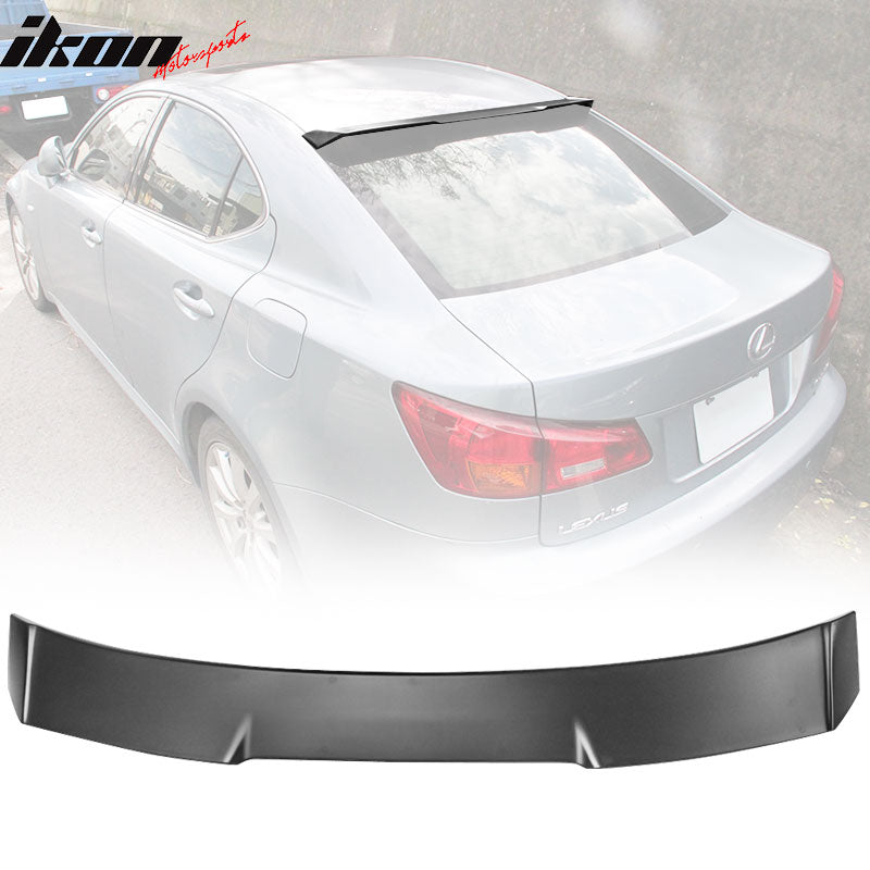 2006-2013 Lexus IS250 IS350 ISF Sedan Saloon Roof Spoiler Wing ABS