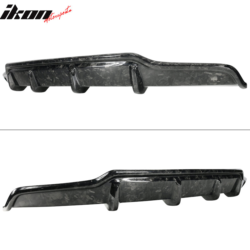 2017-2023 Tesla Model 3 V Style Rear Bumper Diffuser Carbon Fiber CF