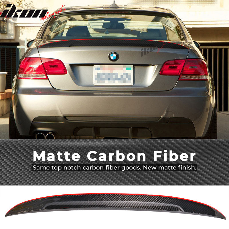 2007-2013 BMW 3 Series E92 2Dr Coupe P Style Red Line Trunk Spoiler