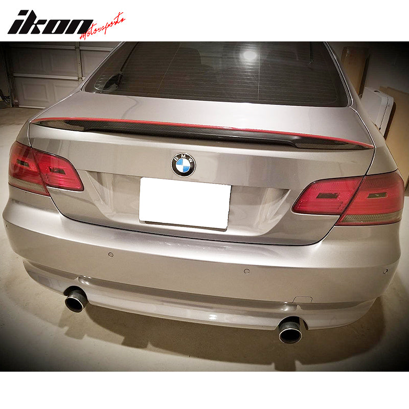 2007-2013 BMW 3 Series E92 2Dr Coupe P Style Red Line Trunk Spoiler