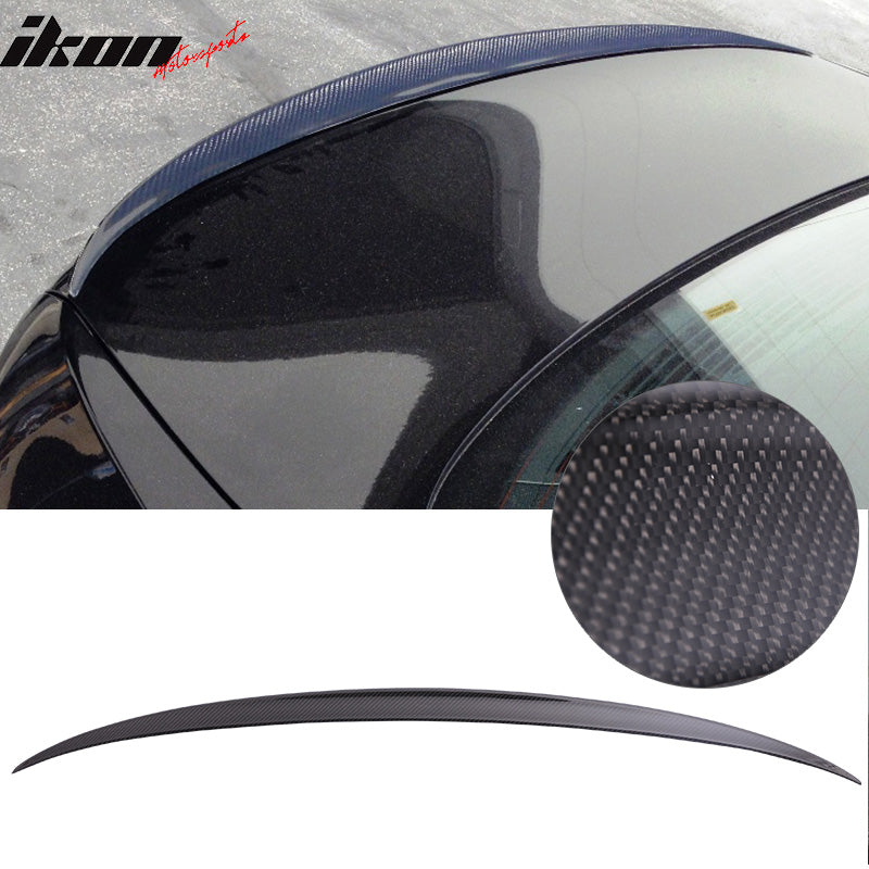 2011-2016 BMW 5-Series F10 Sedan M5 Style Carbon Fiber Trunk Spoiler