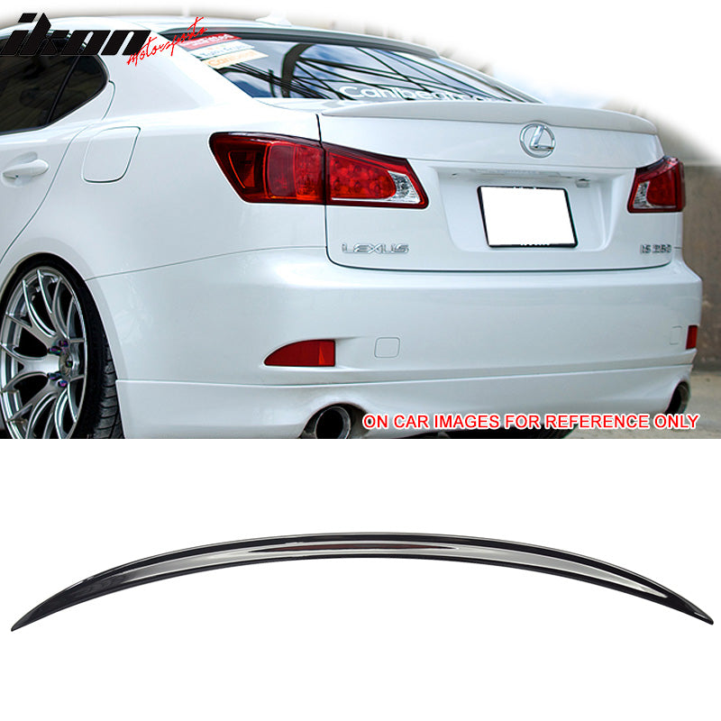 2006-2013 Lexus IS250 IS350 ISF Sedan Saloon Trunk Spoiler Wing ABS