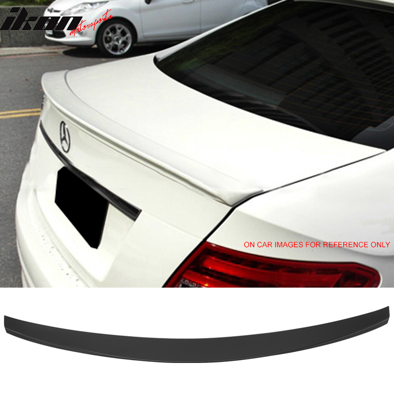 2008-2014 Mercedes Benz C-Class W204 IKON Style Trunk Spoiler ABS