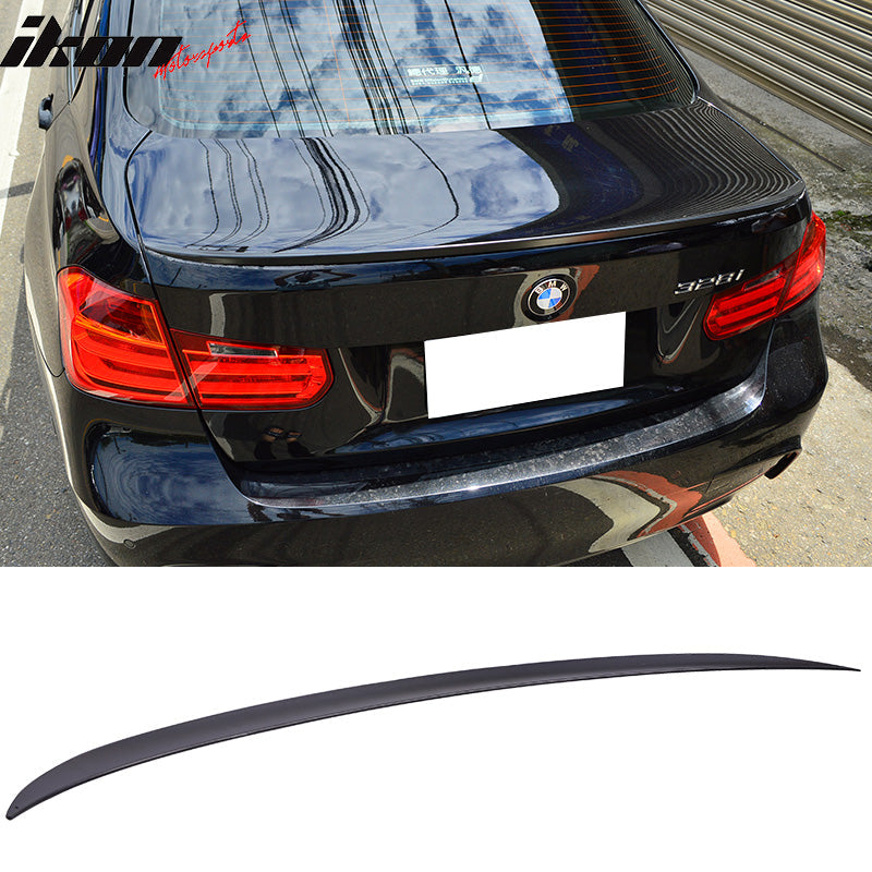2014-2019 BMW 3 Series F80 4Dr Sedan M3 Style Trunk Spoiler Wing ABS