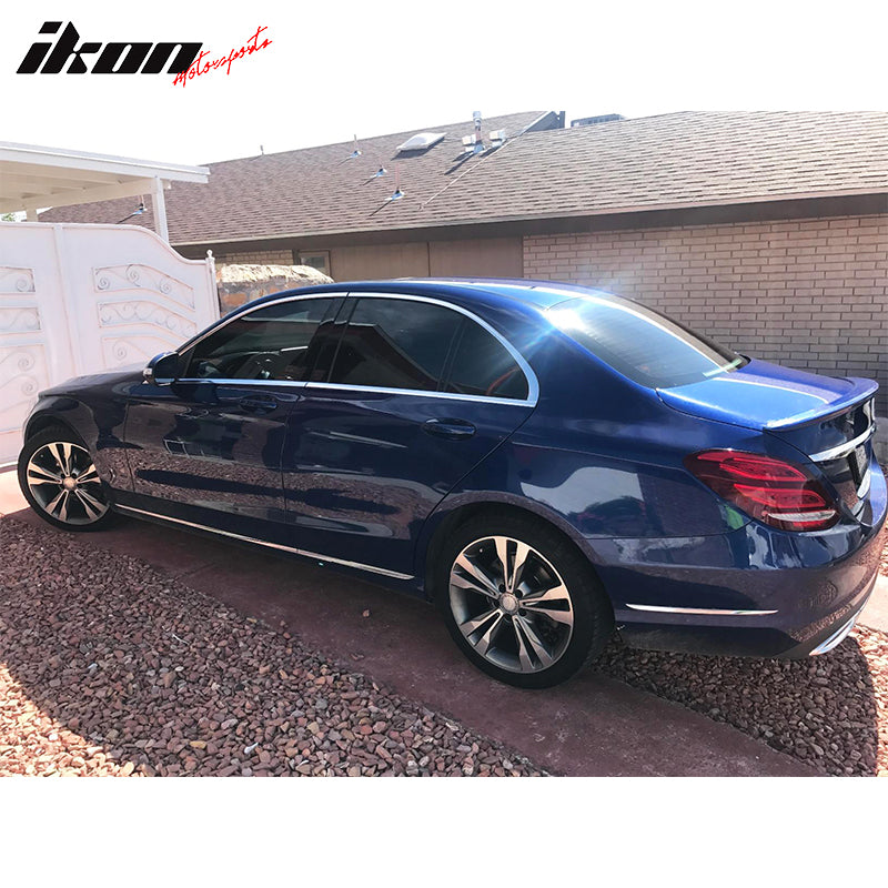 2015-2021 Mercedes Benz W205 4Door AMG Style Trunk Spoiler ABS