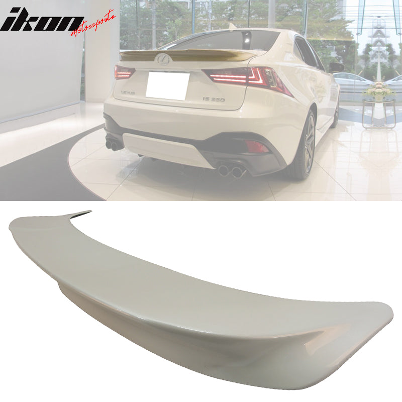 2014-2020 Lexus IS250 IS300 IS350 F Sport Rear Trunk Spoiler Wing ABS
