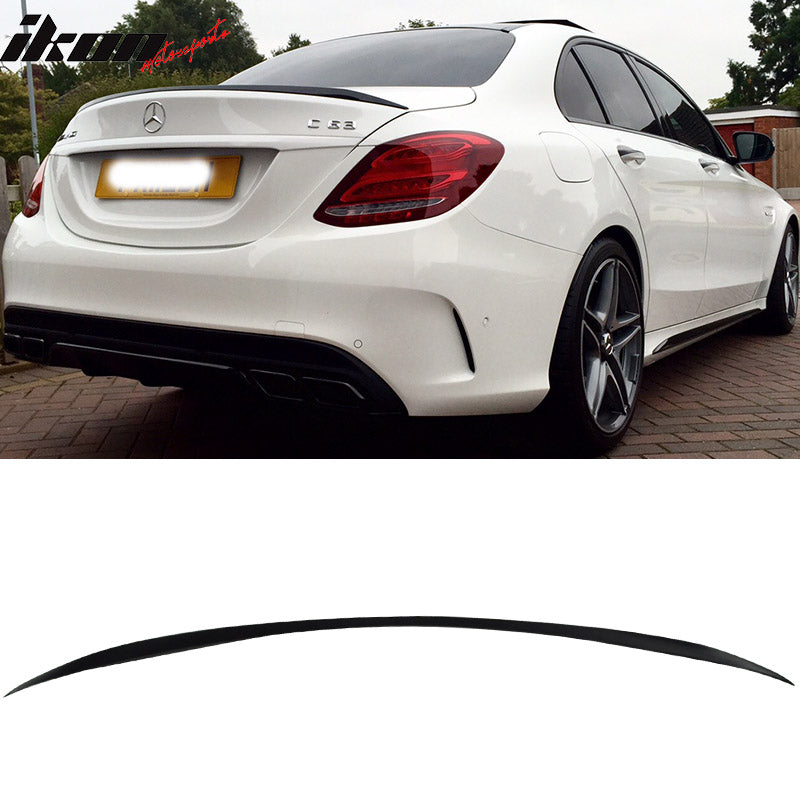 2015-2021 Benz W205 Sedan 4D OE Style Trunk Spoiler ABS