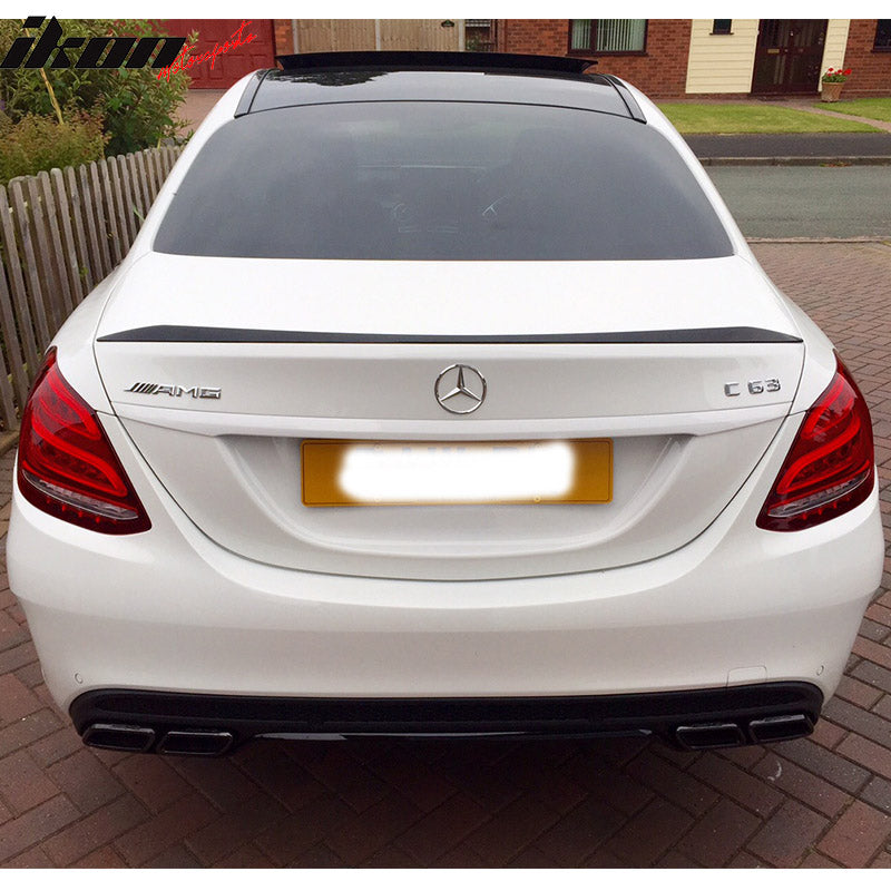 2015-2021 Benz W205 Sedan 4D OE Style Trunk Spoiler ABS
