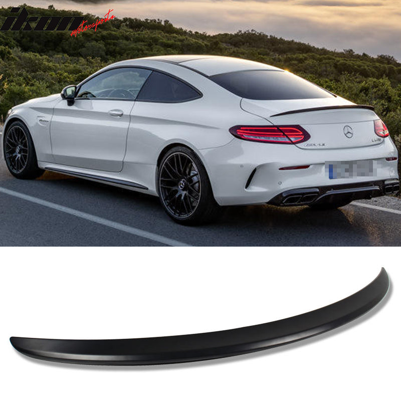 2015-2021 Benz C-Class C205 Coupe AMG Style Trunk Spoiler ABS