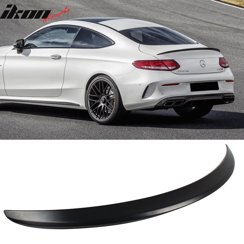 2015-2021 Benz C-Class C205 Coupe AMG Style Trunk Spoiler ABS