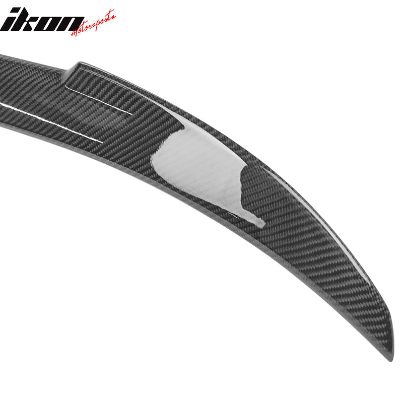 2011-2016 BMW 5-Series F10 Sedan M4 Style Carbon Fiber Trunk Spoiler