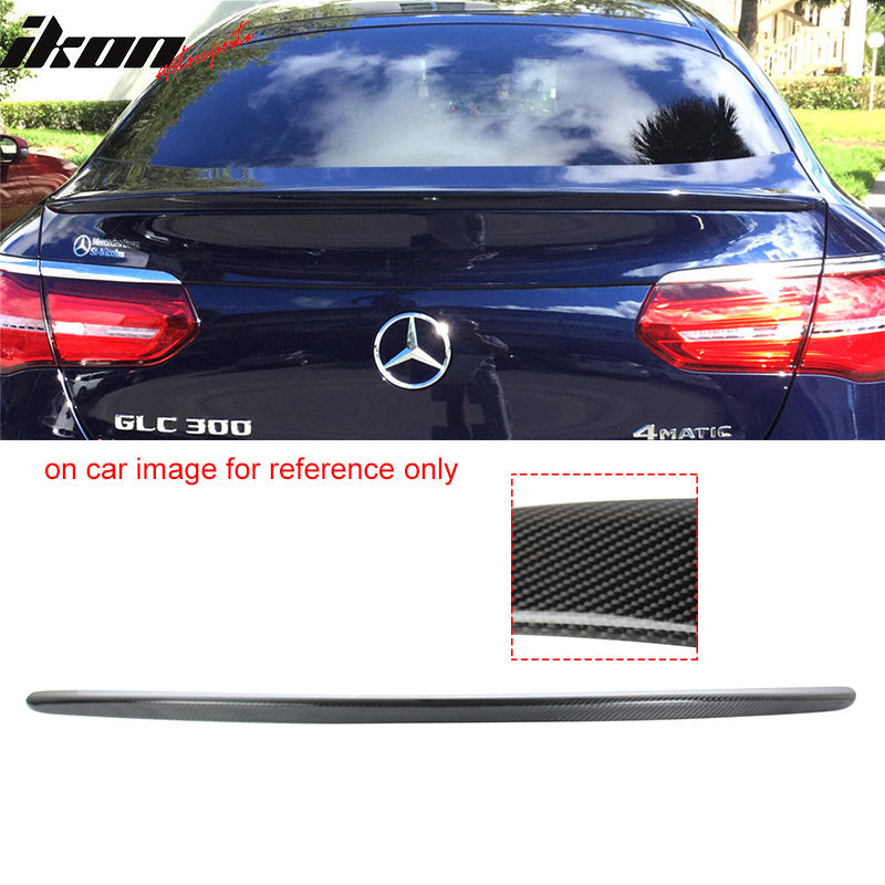 16-22 Benz GLC Class C253 Coupe AMG Style Carbon Fiber Trunk Spoiler