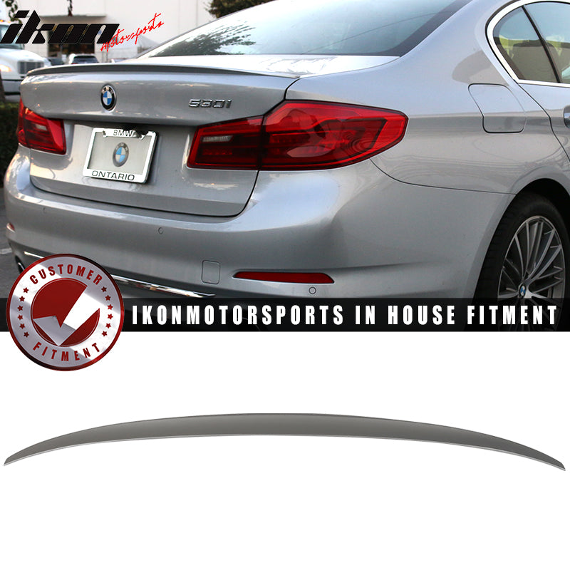 2017-2023 BMW 5 Series G30 Sedan M5 P Style Trunk Spoiler Wing ABS