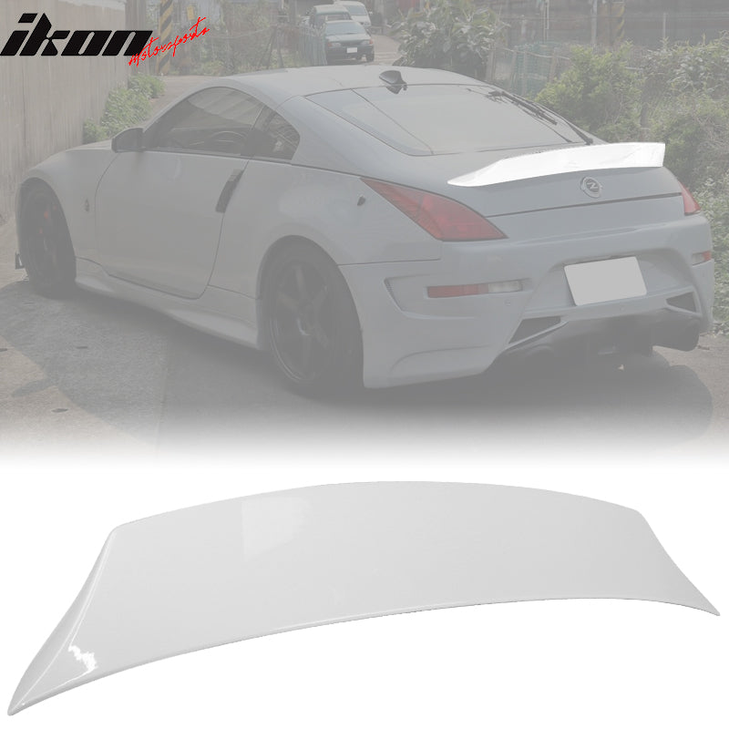 2003-2009 Nissan 350Z Z33 V Style Rear Trunk Spoiler Wing Tail Lip ABS