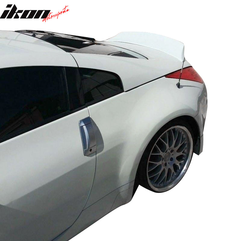 2003-2009 Nissan 350Z Z33 V Style Rear Trunk Spoiler Wing Tail Lip ABS