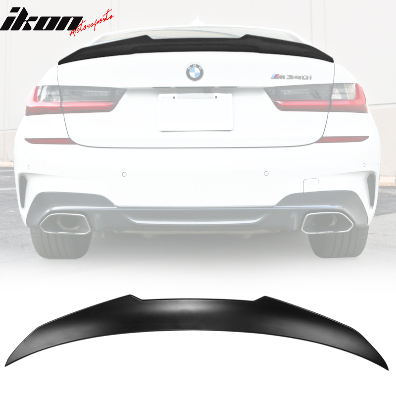 2019-2023 BMW G20 Sedan 4 Door V Style Rear Trunk Spoiler Wing ABS