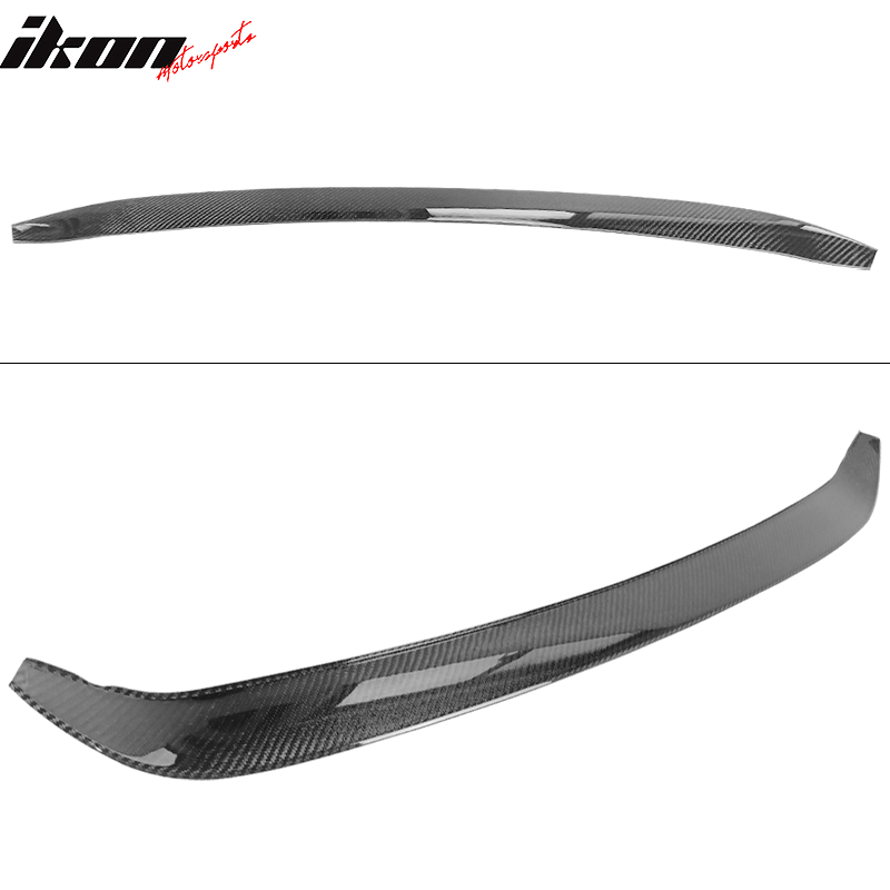 2018-2020 Ford Focus Hatchback V Style Rear Bumper Guard Carbon Fiber