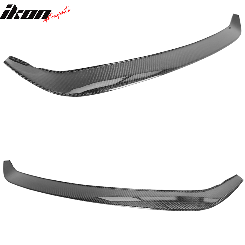 2018-2020 Ford Focus Hatchback V Style Rear Bumper Guard Carbon Fiber