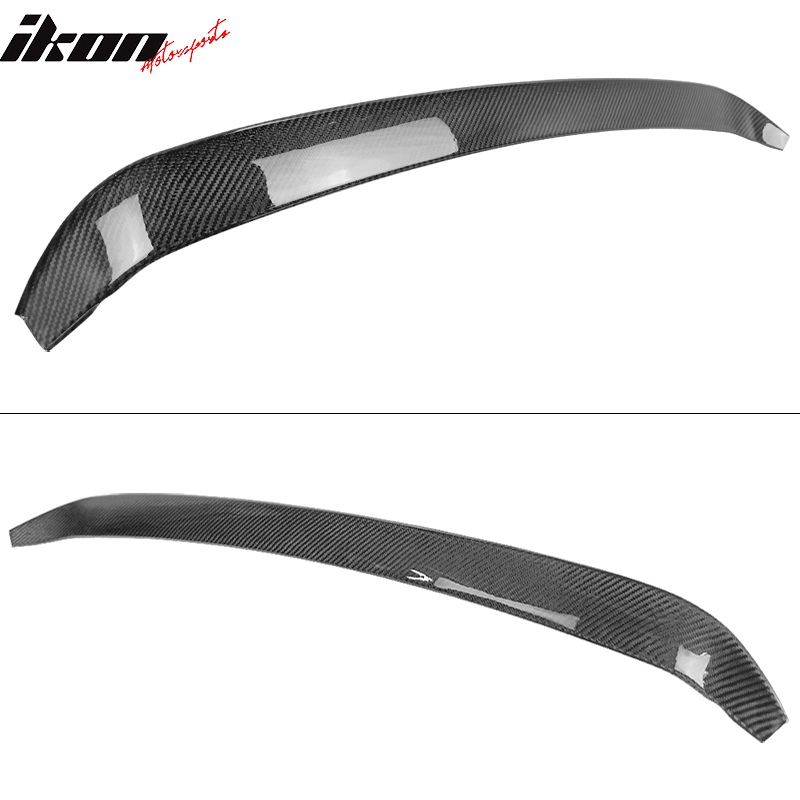 2018-2020 Ford Focus Hatchback V Style Rear Bumper Guard Carbon Fiber