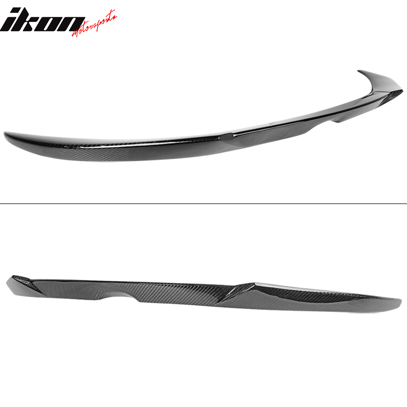 2018-2020 Ford Focus Hatchback V Style Trunk Spoiler Wing Carbon Fiber
