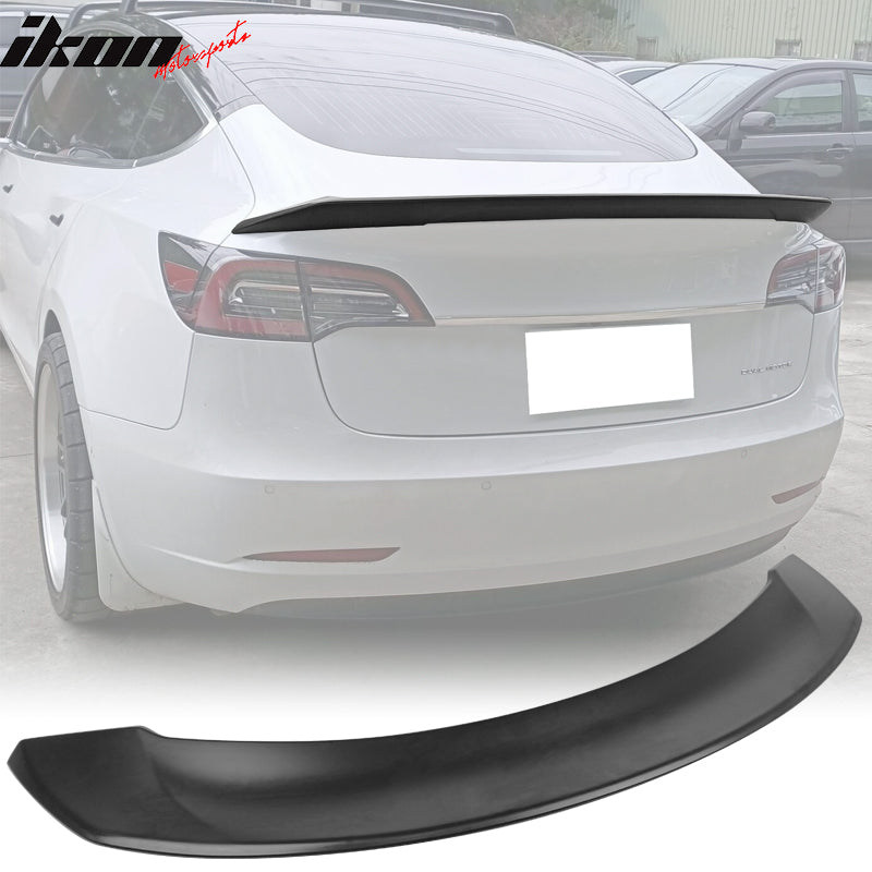 2017-2023 Tesla Model 3 S Style Rear Trunk Lid Spoiler ABS