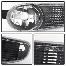Akkon GMC Sierra 1500/Yukon/Yukon XL 1500 02-06 Black XTune Bumper Lights