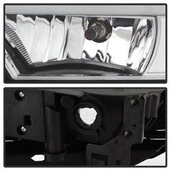 Spyder Honda CR-V 15-16 w/Cover And Switch OEM Fog Lights Clear