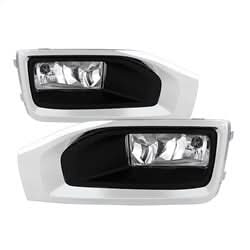Spyder GMC Yukon/Yukon XL 15-17 w/Cover And Switch OEM Fog Lights Clear