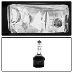 Spyder GMC Yukon/Yukon XL 15-17 w/Cover And Switch OEM Fog Lights Clear
