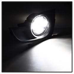 Spyder Nissan Altima 13-15 w/Switch Daytime DRL LED Running Fog Lights Clear