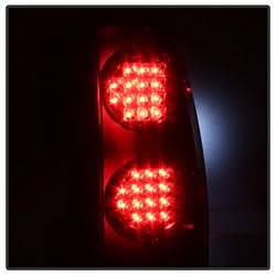 Akkon Chevrolet Suburban 1500/Suburban 2500/Tahoe/Yukon/Yukon XL 1500/Yukon XL 2500 07-14 Black Housing XTune LED Tail Lights Smoked Lens