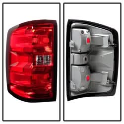 POE Chevrolet Silverado 2500 HD/Silverado 3500 HD/Sierra 3500 HD 15-18 LH(Driver) Side XTune Tail Light OEM