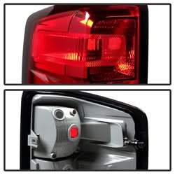 POE Chevrolet Silverado 2500 HD/Silverado 3500 HD/Sierra 3500 HD 15-18 LH(Driver) Side XTune Tail Light OEM