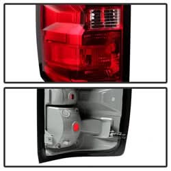 POE Chevrolet Silverado 2500 HD/Silverado 3500 HD/Sierra 3500 HD 15-18 LH(Driver) Side XTune Tail Light OEM
