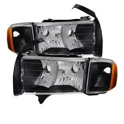 Akkon Dodge Ram 1500 99-01 OEM XTune Headlights Black