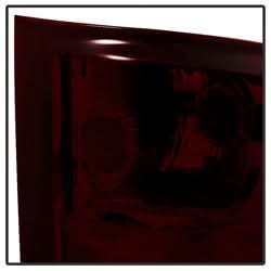 Akkon Chevrolet Silverado 1500/Silverado 2500 HD/Silverado 3500 HD/Sierra 3500 HD 07-13 OEM XTune LED Tail Lights Dark Red