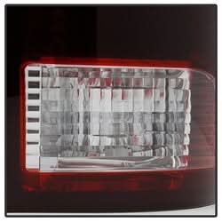 Akkon Dodge Ram 1500/Ram 2500/1500/2500 09-10 OEM XTune Tail Lights Dark Red