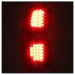 Akkon Chevrolet Suburban 1500/Suburban 2500/Tahoe/Yukon/Yukon XL 1500/Yukon XL 2500 07-14 Black Smoked XTune LED Tail Lights